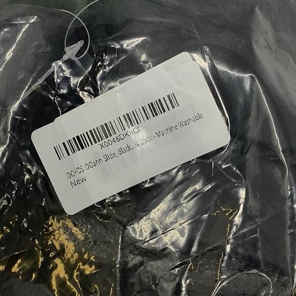 NWT Oofos Unisex M9 W11 Black Ooahh Sport Slide Recovery Sandals Comfort L4-8 - Picture 9 of 9